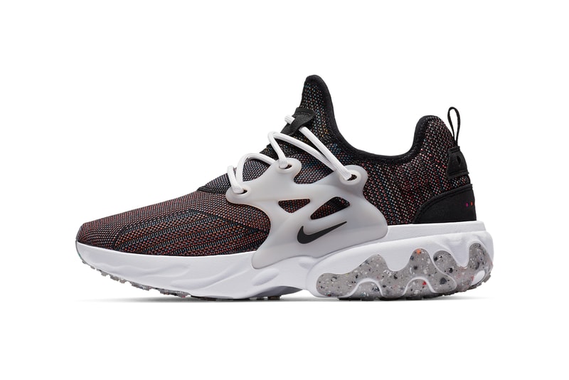 nike sportswear react presto flyknit black vast grey fire pink white gum light brown multicolor CN1709 001 100 official release date info photos price store list buying guide
