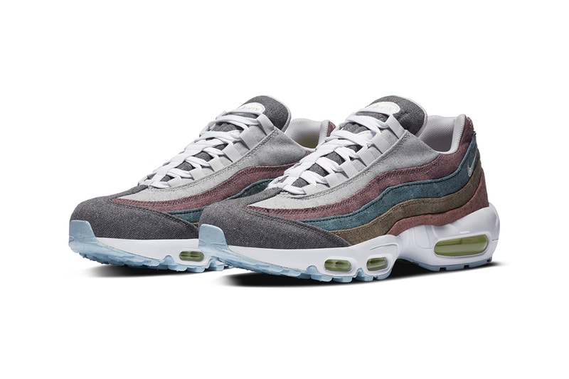 nike sportswear recycled canvas pack release details information air max 95 90 air force 1 07 daybreak type cortez sustainable details move to zero
