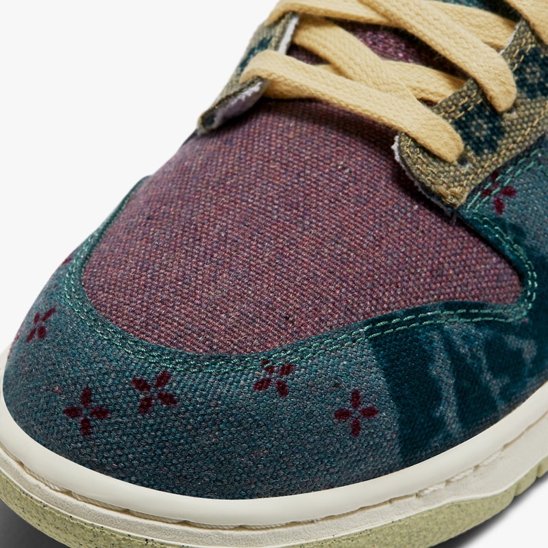 nike sportswear dunk low community garden lemon wash multi color midnight turquoise cardinal red cz9747 900 official release date info photos price store list buying guide
