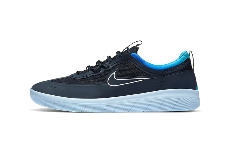 Nike SB Bruin React T Nike SB Nyjah Free 2 "Dark Obsidian/Hyper Jade" Colorways CU9220-400 CV5980-400 Skateboarding Sneakers Footwear Swoosh Drop Date Release Information