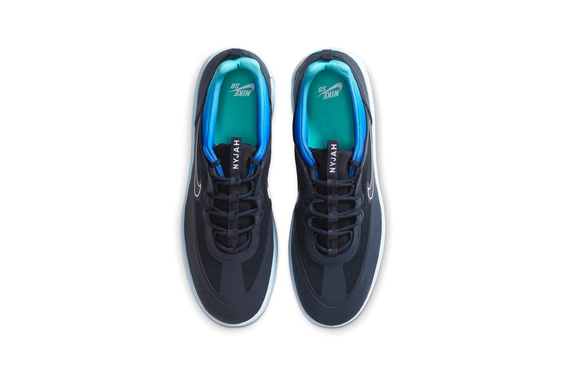 Nike SB Bruin React T Nike SB Nyjah Free 2 "Dark Obsidian/Hyper Jade" Colorways CU9220-400 CV5980-400 Skateboarding Sneakers Footwear Swoosh Drop Date Release Information