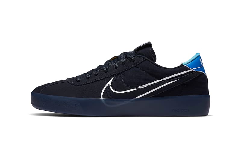 Nike SB Bruin React T Nike SB Nyjah Free 2 "Dark Obsidian/Hyper Jade" Colorways CU9220-400 CV5980-400 Skateboarding Sneakers Footwear Swoosh Drop Date Release Information