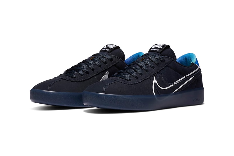 Nike SB Bruin React T Nike SB Nyjah Free 2 "Dark Obsidian/Hyper Jade" Colorways CU9220-400 CV5980-400 Skateboarding Sneakers Footwear Swoosh Drop Date Release Information