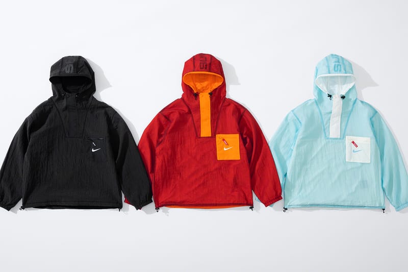 supreme x nike windbreaker