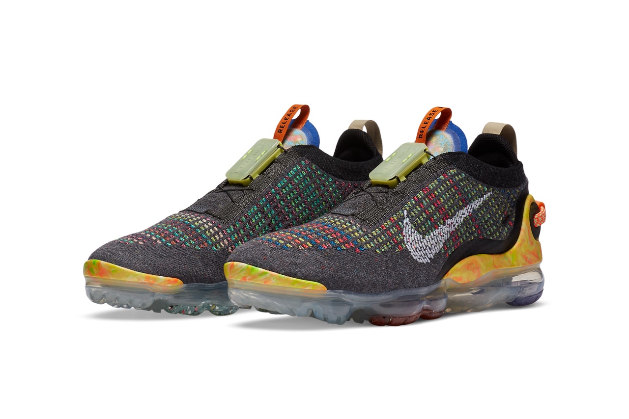 nike sportswear vapormax 2020 iron grey multi color white orange CJ6740 003 official release date info photos price store list buying guide