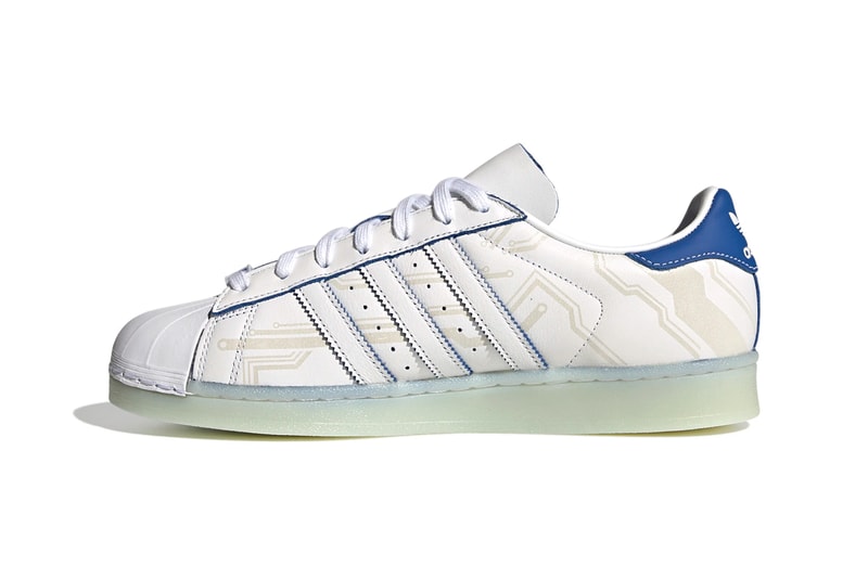 ninja gamer streamer adidas originals superstar cloud white chalk white blue FX2784 official release date info photos price store list buying guide