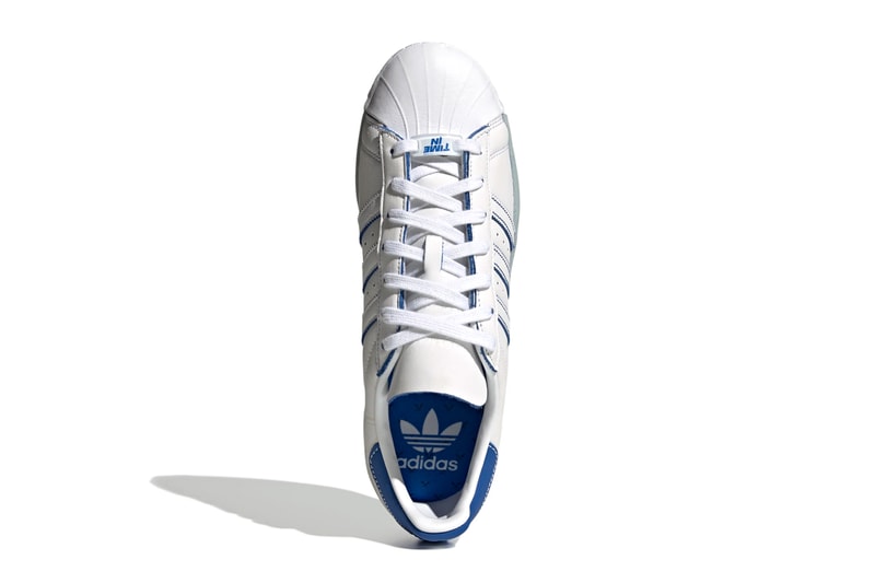 ninja gamer streamer adidas originals superstar cloud white chalk white blue FX2784 official release date info photos price store list buying guide