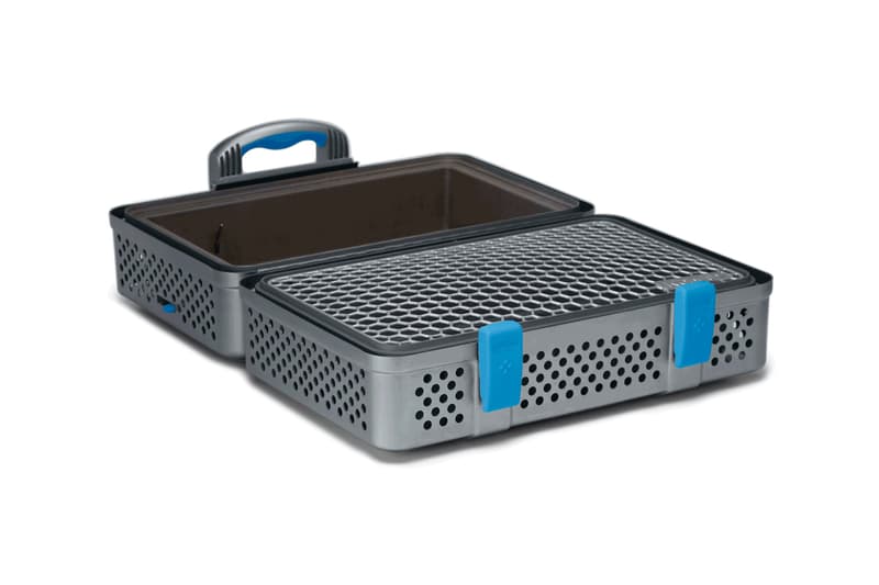 The NOMAD Grill Is a Briefcase-Sized Grill and Smoker outdoors camping fishing BBQ charcoal