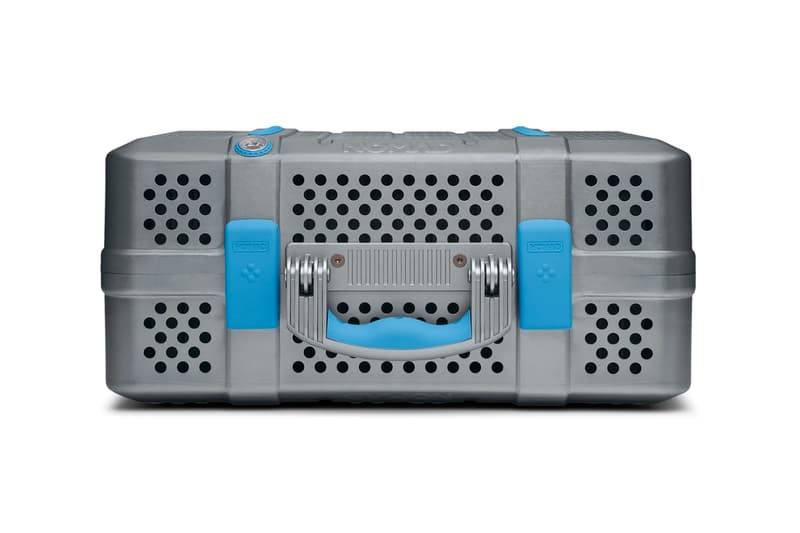 The NOMAD Grill Is a Briefcase-Sized Grill and Smoker outdoors camping fishing BBQ charcoal