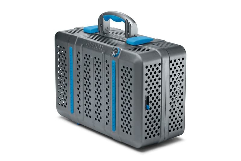 The NOMAD Grill Is a Briefcase-Sized Grill and Smoker outdoors camping fishing BBQ charcoal