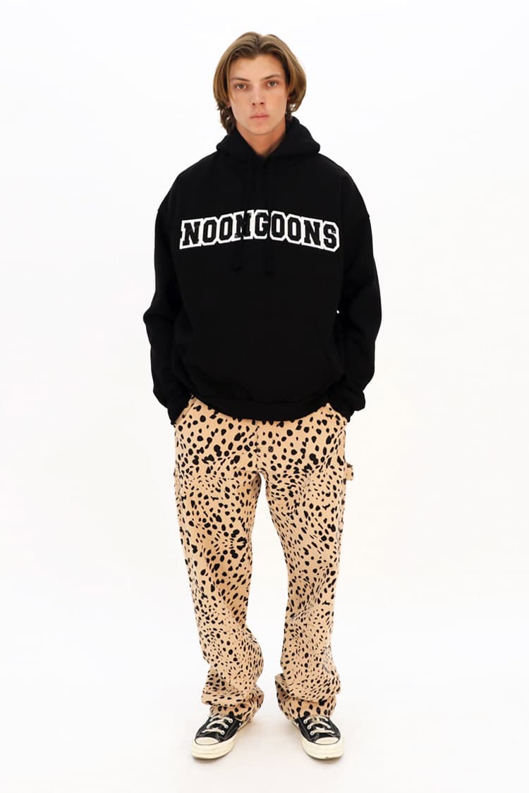 Noon Goons Spring/Summer 2021 Lookbook Collection los angeles surf hip hop punk california jackets zebra print leopard long sleeves hoodies shorts kurt narmore