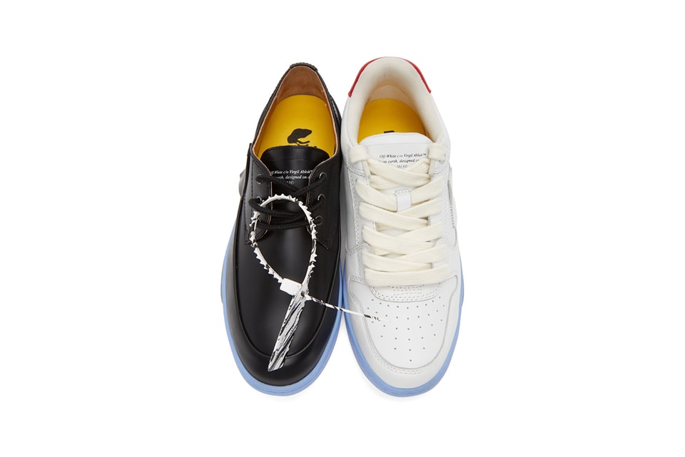 Off-White Drops Mismatched Sneaker-Derby Shoe Pack | Hypebeast Off-White Drops Mismatched Sneaker-Derby Shoe Pack | Hypebeast