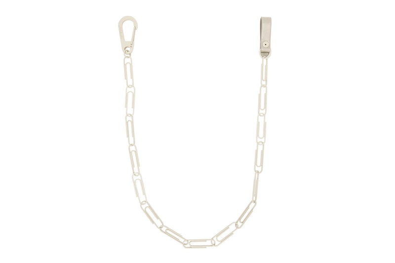 Off White Paperclip Keychain menswear streetwear spring summer 2020 collection ss20 accessories jewelry lanyard office supplies stationery