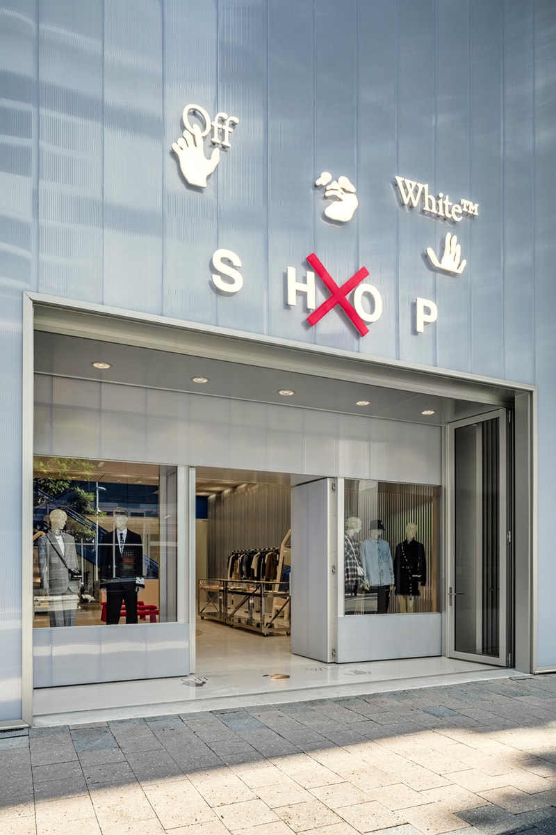 Off-White™ Miami Stores Design District AMO Virgil Abloh Samir Bantal Look Inside Fulfilment Centre Runway Shows Dezeen Quotes Exclusive Interviews 