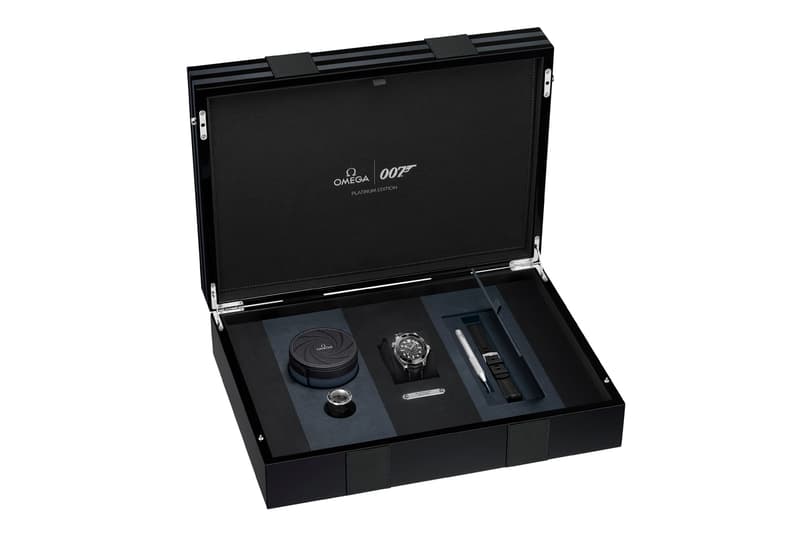 omega seamaster diver 300m james bond 007 no time to die numbered edition platinum gold 