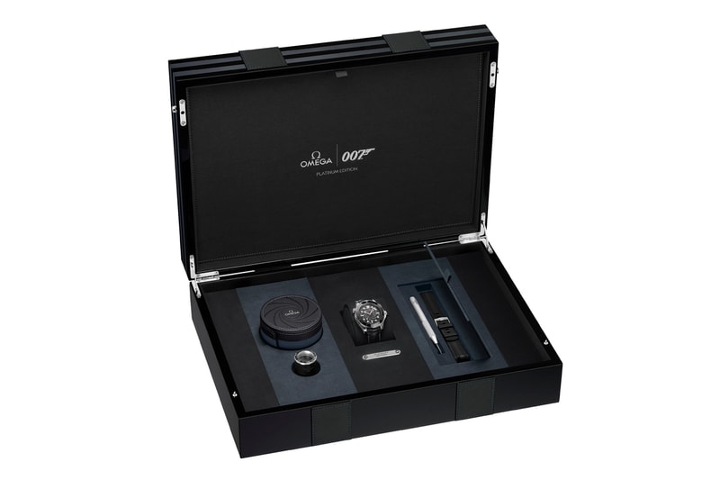 omega seamaster diver 300m james bond 007 no time to die numbered edition platinum gold 