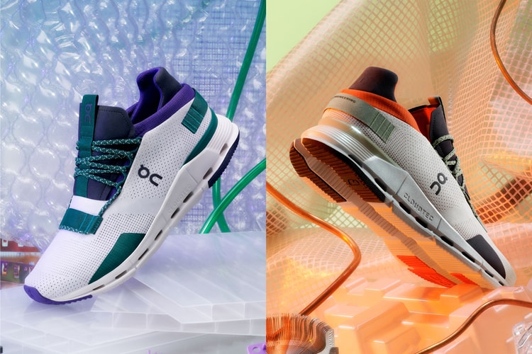 On Cloudnova Releases in "White/Violet" and "Silver/Orange"