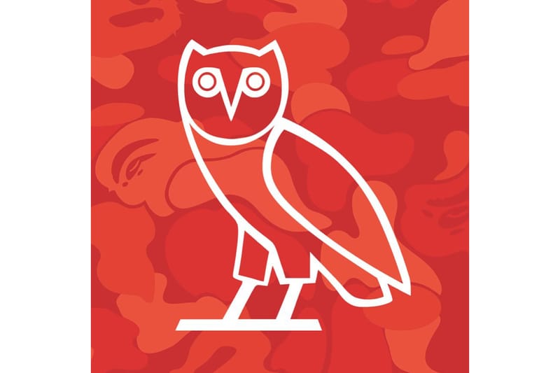 An OVO x BAPE Collab Appears in Japanese Magazine