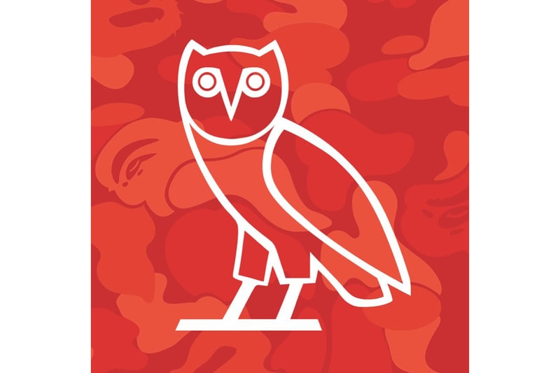 OVO x BAPE Collaboration Teaser Drake A A Bathing Ape October's Very Own Japan 