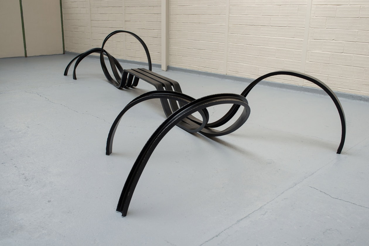 Pablo Reinoso Digital Exhibition Exclusive Quotes Waddington Custot gallery furniture design spaghetti benches sculpture wood nature