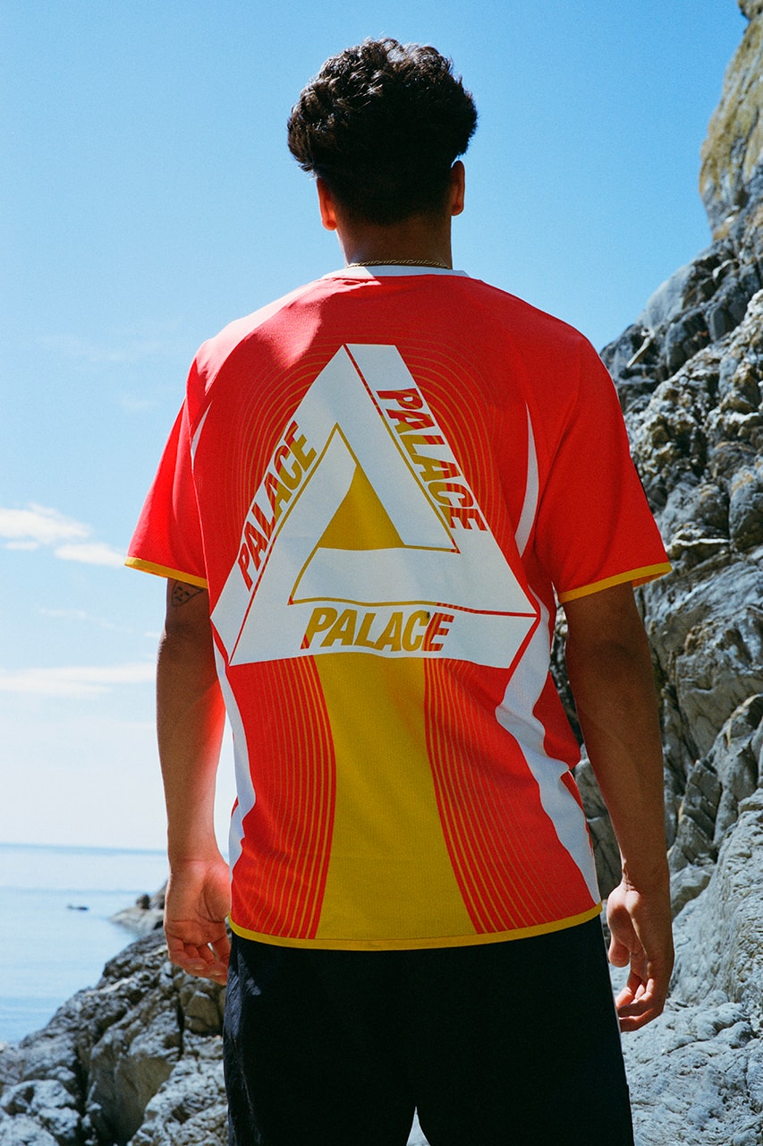 palace adidas originals fall winter 2020 summer sunpal shirt shorts towel water shoes release information buy cop purchase