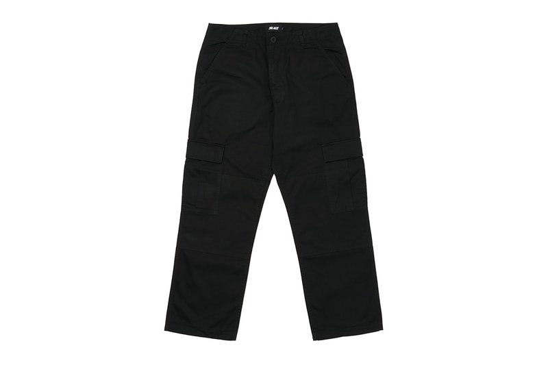 Palace Fall 2020 Bottoms and Pants Lucien Clarke Kyle Wilson Charlie Birch Heitor Da Silva Dino Da Silva denim jeans tactical cargo pants reflective trackpants sideseam zipped trousers