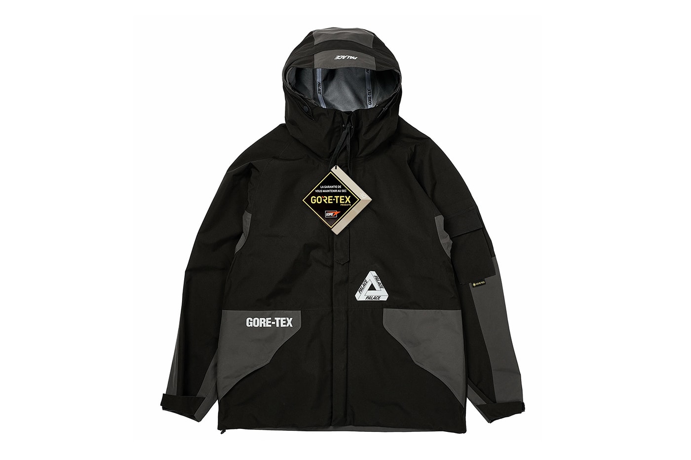 Palace Fall 2020 GORE-TEX Jacket Pants Release Info Date Buy Price Black White Camo