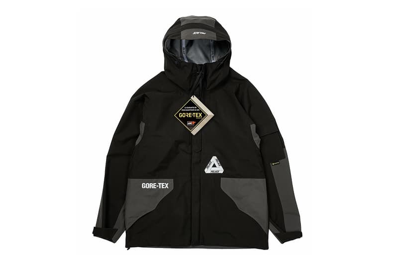 Palace Fall 2020 GORE-TEX Jacket Pants Release Info Date Buy Price Black White Camo