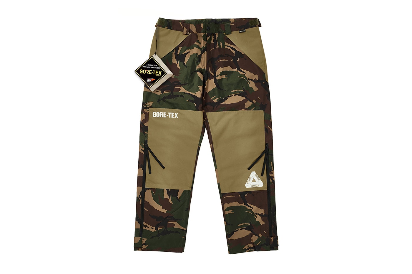 Palace Fall 2020 GORE-TEX Jacket Pants Release Info Date Buy Price Black White Camo