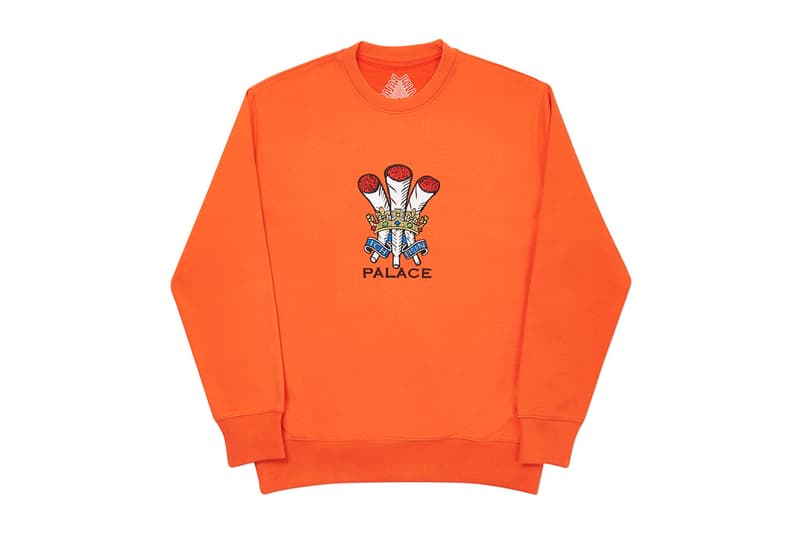 Palace Fall 2020 Sweatshirts Hoodies spitfire collection release info