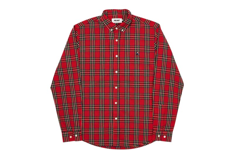 Palace Fall 2020 Tops Shirts Long sleeves button ups graphics logos skateboard artwork button downs oxford plaid print
