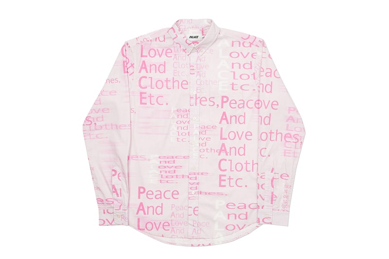 Palace Fall 2020 Tops Shirts Long sleeves button ups graphics logos skateboard artwork button downs oxford plaid print