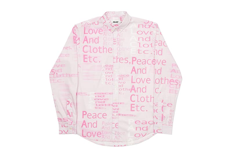 Palace Fall 2020 Tops Shirts Long sleeves button ups graphics logos skateboard artwork button downs oxford plaid print