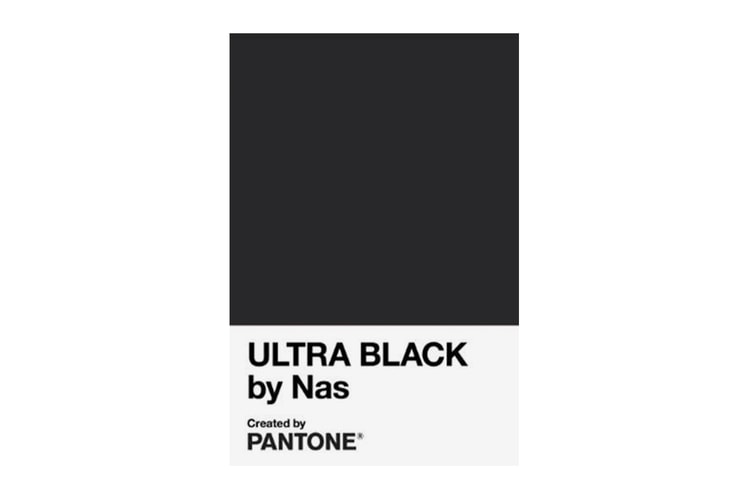 Nas and Pantone Create Symbolic Custom Color "ULTRA BLACK"