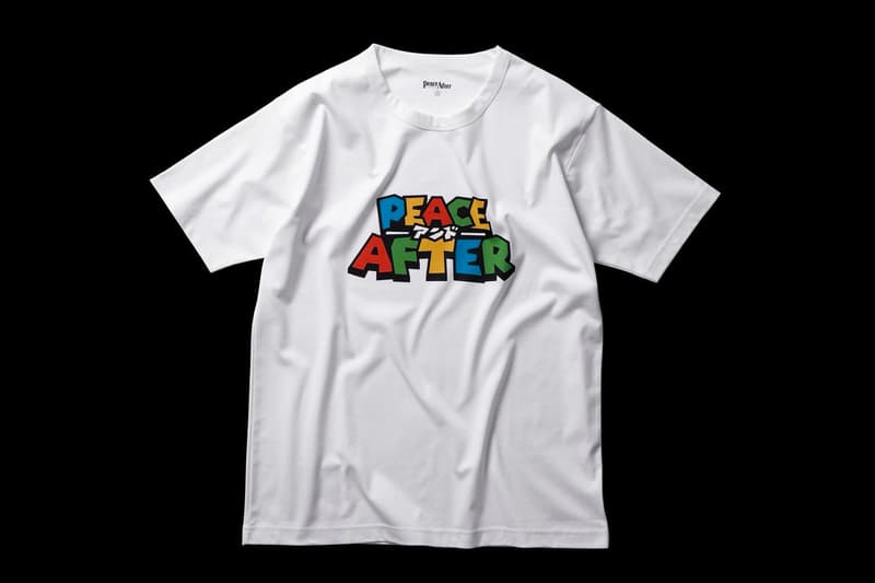 PEACE AND AFTER Retro Game Parody T-Shirts Release Super Mario Final Fight 2 Info Buy Price