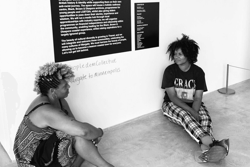 people dem collective exhibition turner contemporary margate united kingdom black lives matter protests
