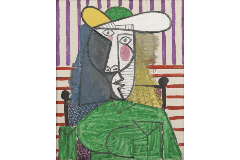 tate modern pablo picasso bust of a woman painting punched imprisonment jail