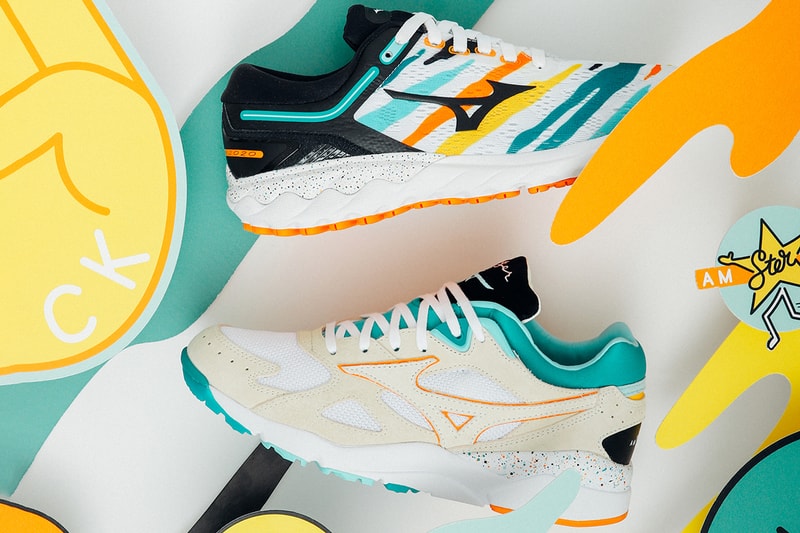 pieter ceizer mizuno sky medal wave skyrise running shoes amsterdam white orange blue teal black official release date info photos price store list buying guide