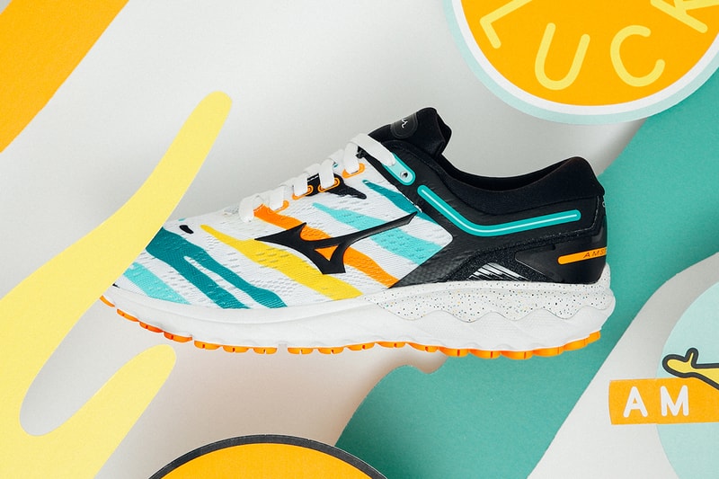 pieter ceizer mizuno sky medal wave skyrise running shoes amsterdam white orange blue teal black official release date info photos price store list buying guide