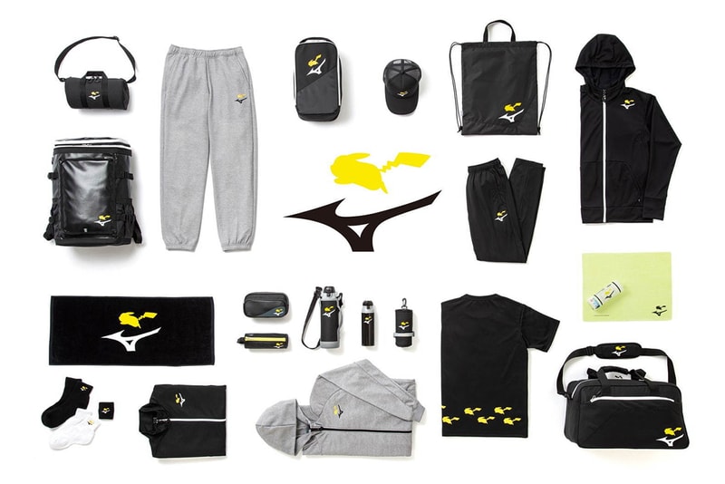 Pokémon Center x Mizuno Pikachu Collaboration collection release date info buy august 15 2020 clothing apparel