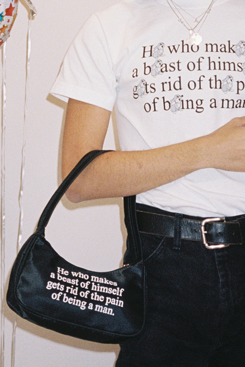 Praying Pre-Fall 2020 Collection Lookbook Release Info Buy Price T shirt hat pants jeans bag