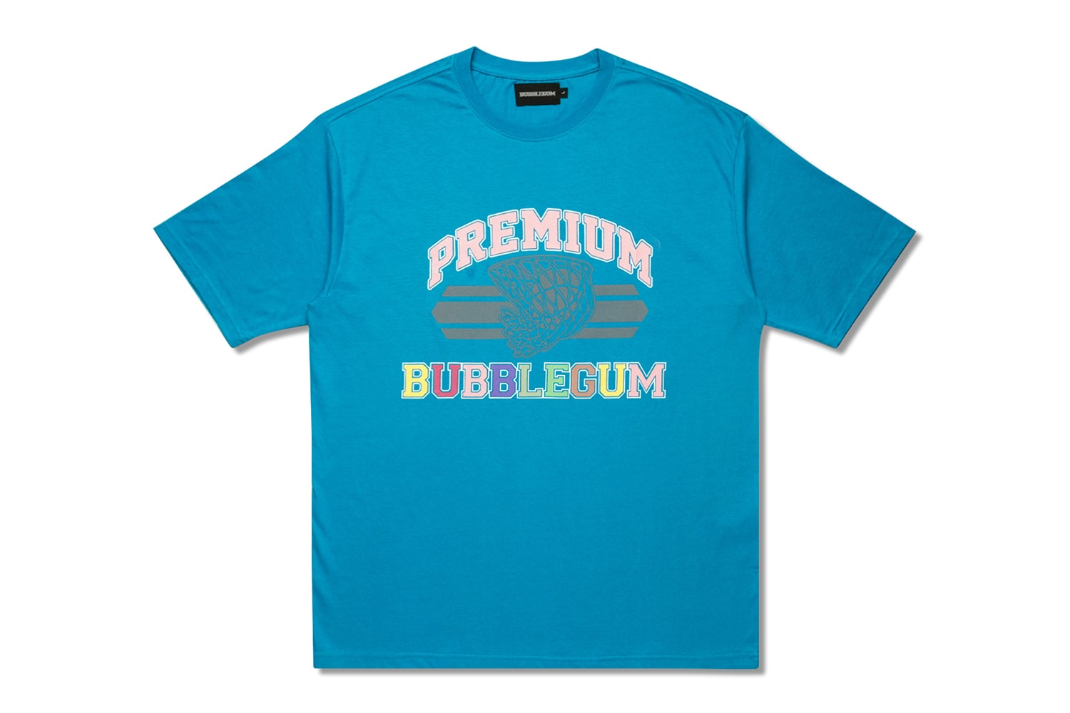 Premium BUBBLEGUM T-Shirt HBX Release Pastelle Kanye West Blue White Black