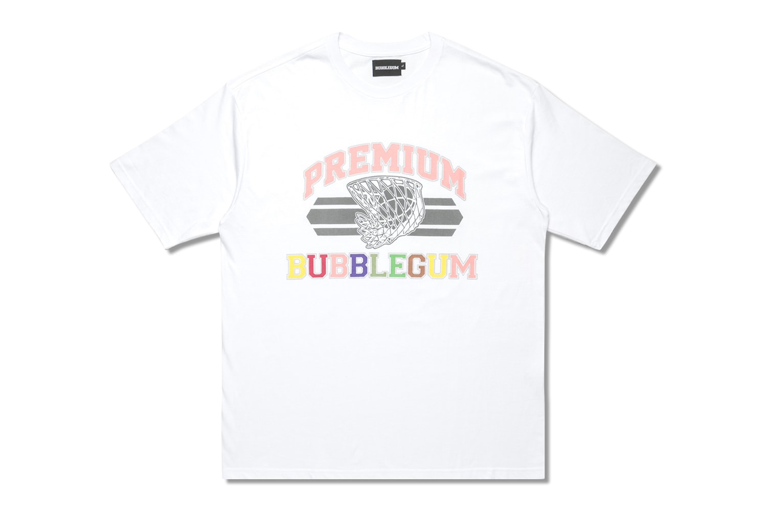 Premium BUBBLEGUM T-Shirt HBX Release Pastelle Kanye West Blue White Black