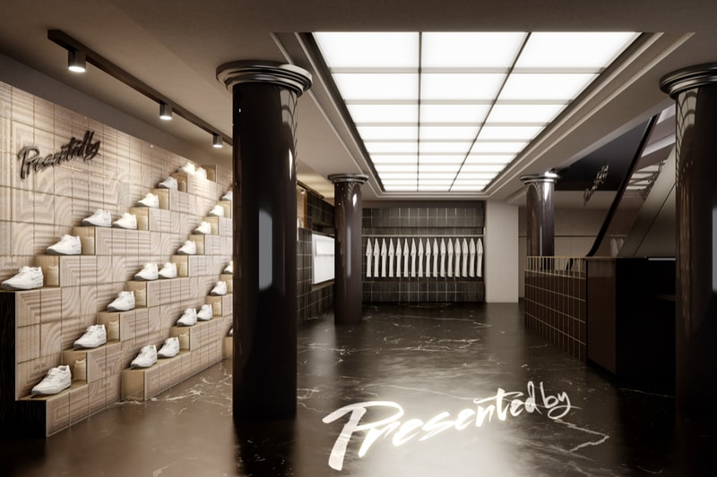 presentedby le bon marche boutique opening paris France release sneakers streetwear apparel off white supreme