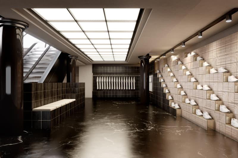 presentedby le bon marche boutique opening paris France release sneakers streetwear apparel off white supreme