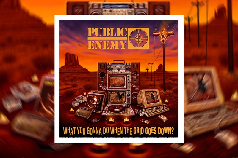 public enemy What You Gonna Do When The Grid Goes Down new def jam Album announcement fight the power remix chuck d flava flav Nas, Rapsody, Black Thought, YG, Jahi Questlove