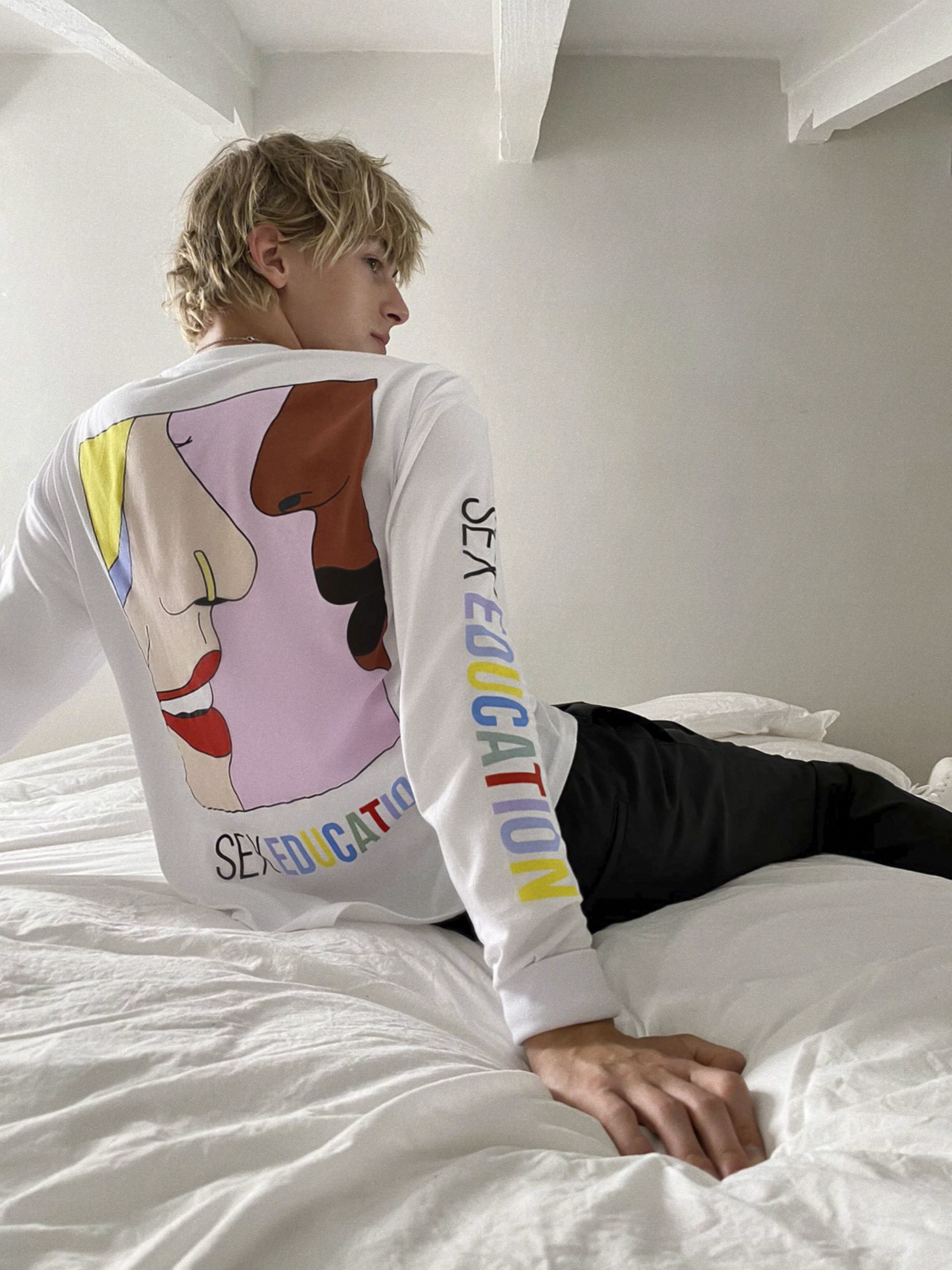 pull&bear netflix sex education capsule collection hoodie t-shirt apparel accessories