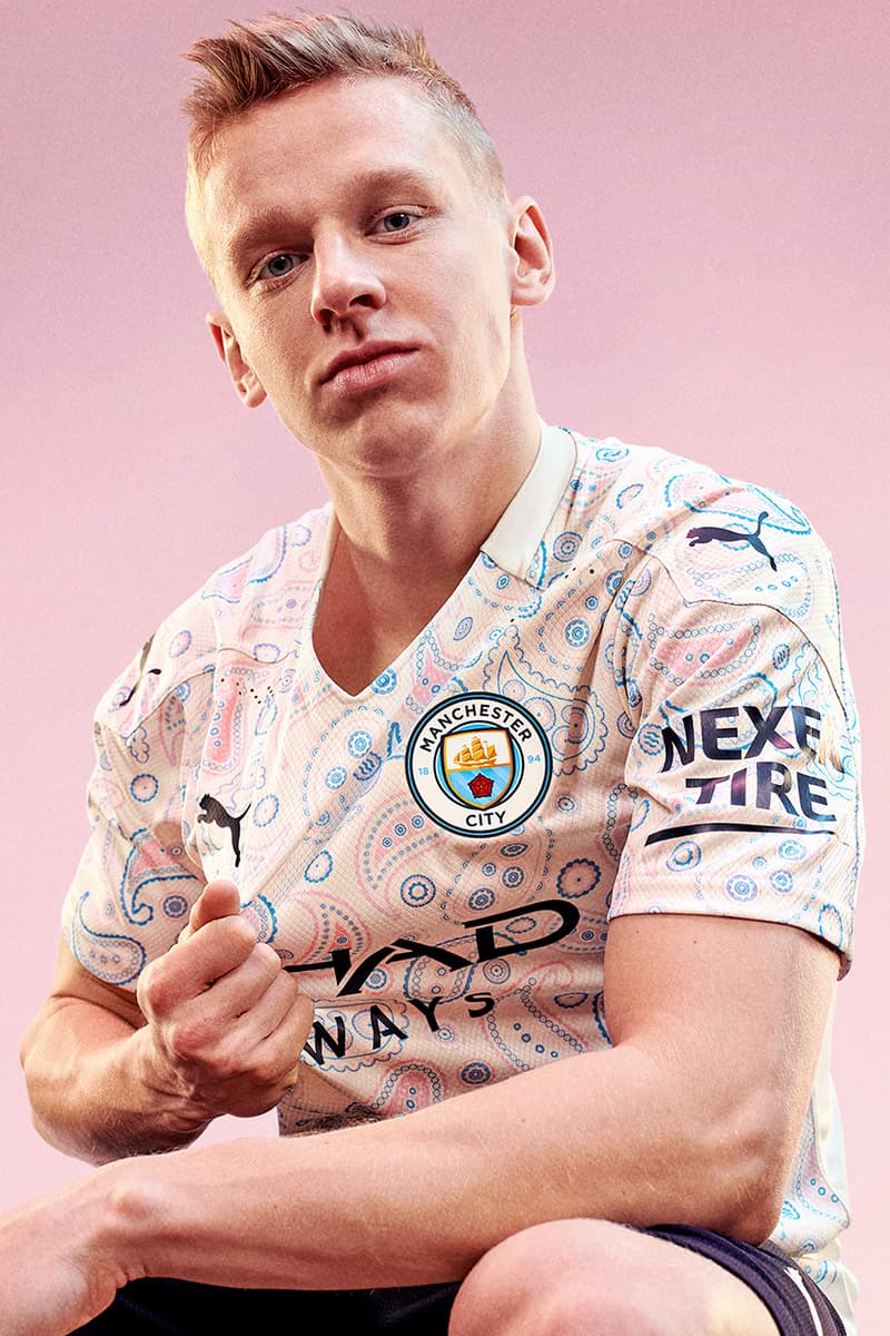 Manchester City 2020 21 Paisley Third Kit By Puma Hypebeast