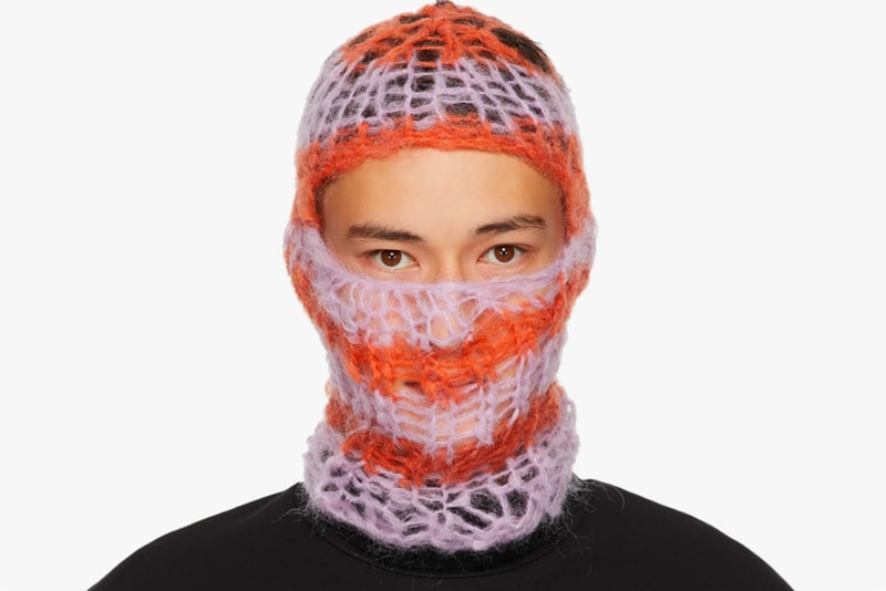 Raf Simons Knitted Mohair Balaclavas menswear streetwear spring summer 2020 collection ss20 accessories