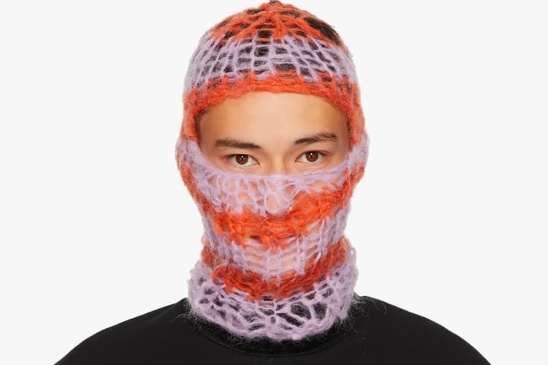 Raf Simons Knitted Mohair Balaclavas menswear streetwear spring summer 2020 collection ss20 accessories